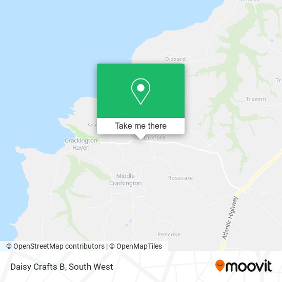 Daisy Crafts B map