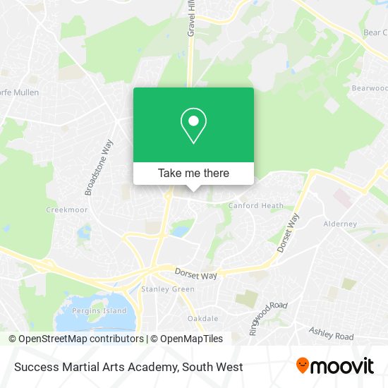 Success Martial Arts Academy map