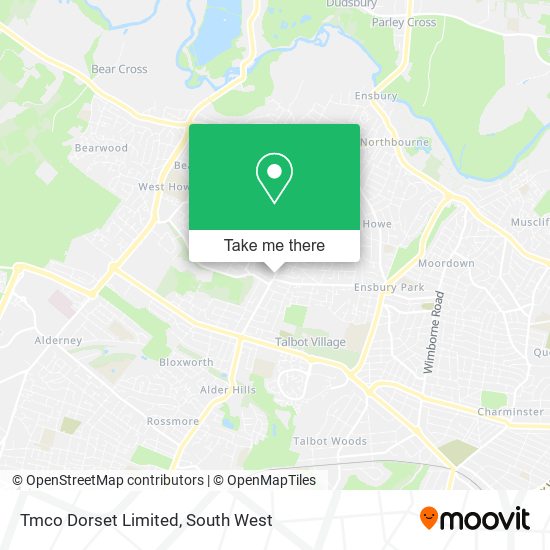 Tmco Dorset Limited map