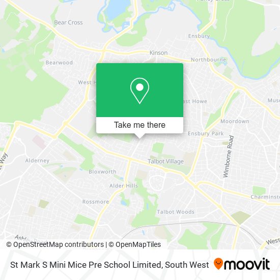 St Mark S Mini Mice Pre School Limited map