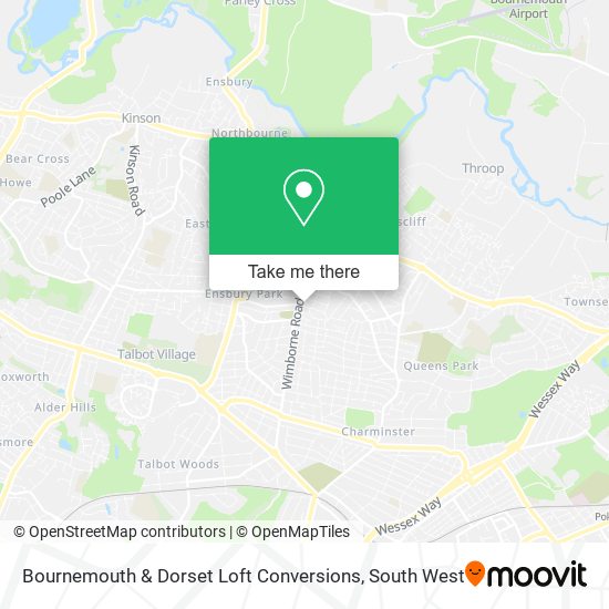 Bournemouth & Dorset Loft Conversions map