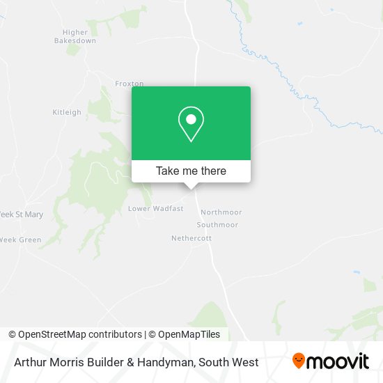 Arthur Morris Builder & Handyman map