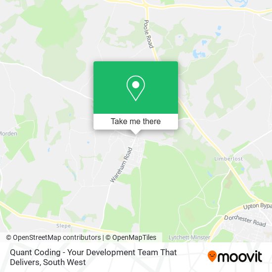 Quant Coding - Your Development Team That Delivers map
