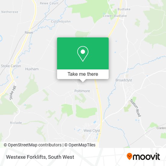 Westexe Forklifts map