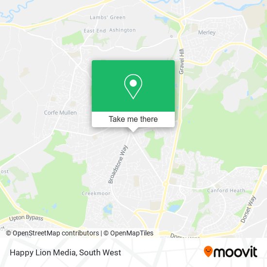 Happy Lion Media map