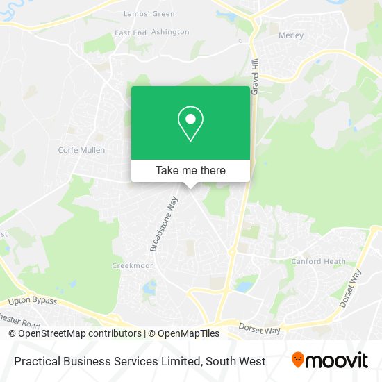 Practical Business Services Limited map
