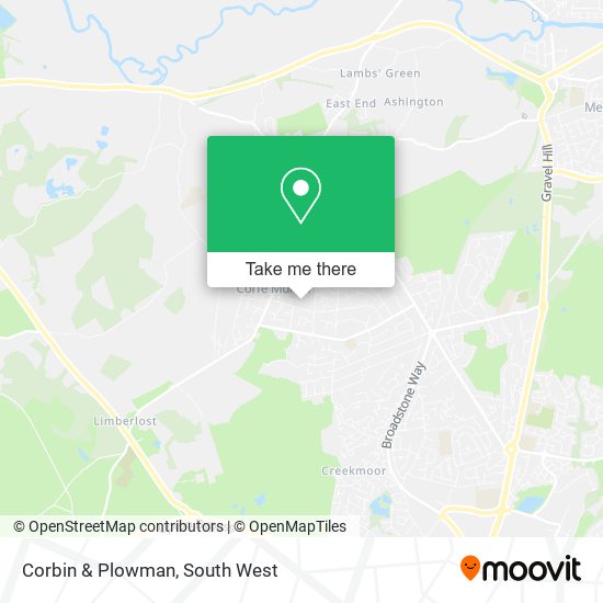 Corbin & Plowman map