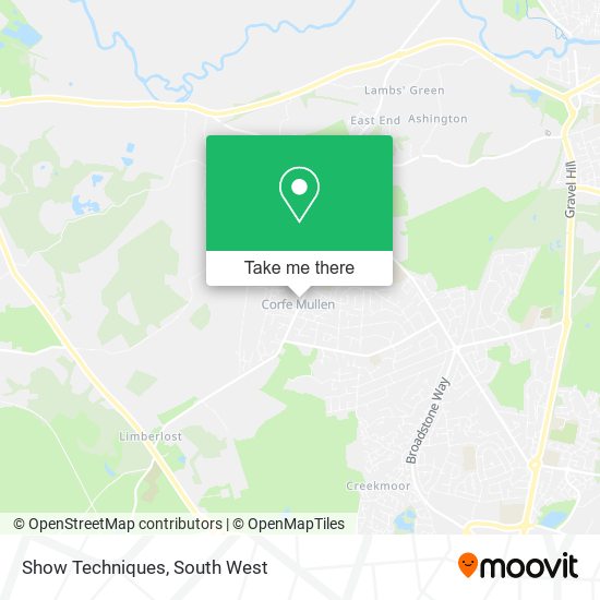 Show Techniques map