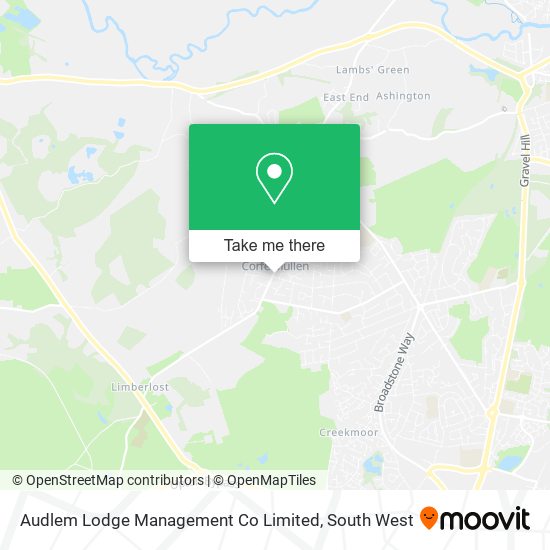 Audlem Lodge Management Co Limited map
