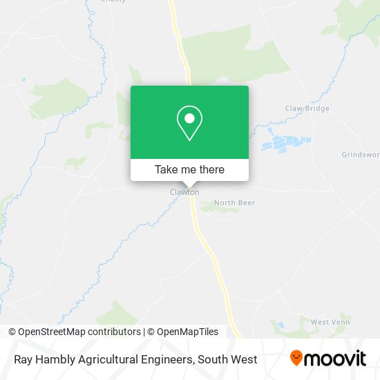 Ray Hambly Agricultural Engineers map