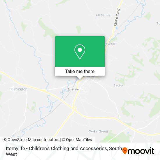 Itsmylife - Children's Clothing and Accessories map