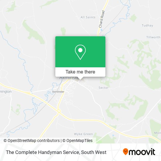 The Complete Handyman Service map