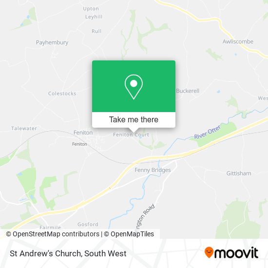 St Andrew's Church map