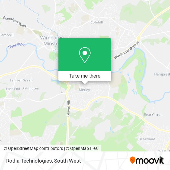 Rodia Technologies map