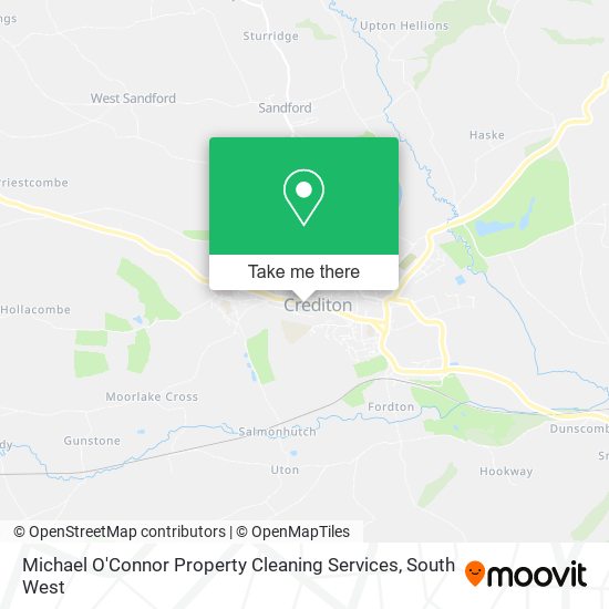 Michael O'Connor Property Cleaning Services map