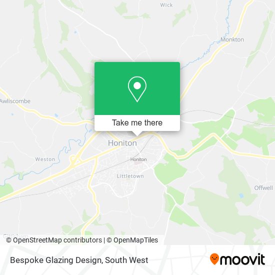 Bespoke Glazing Design map