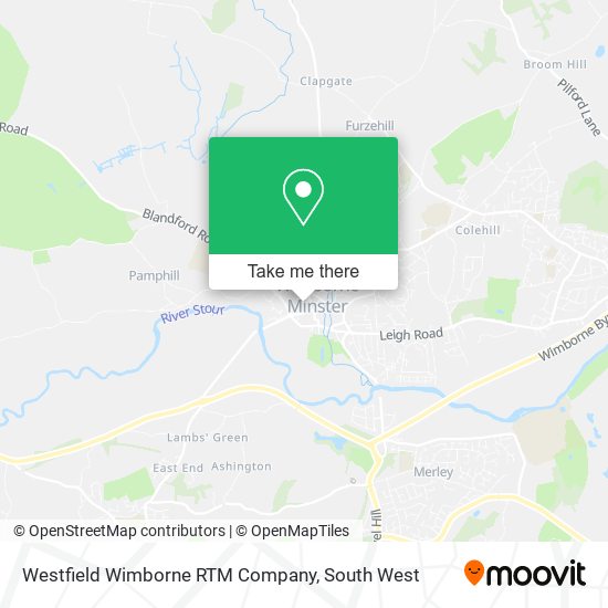 Westfield Wimborne RTM Company map