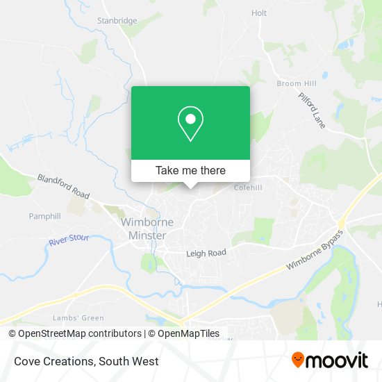 Cove Creations map