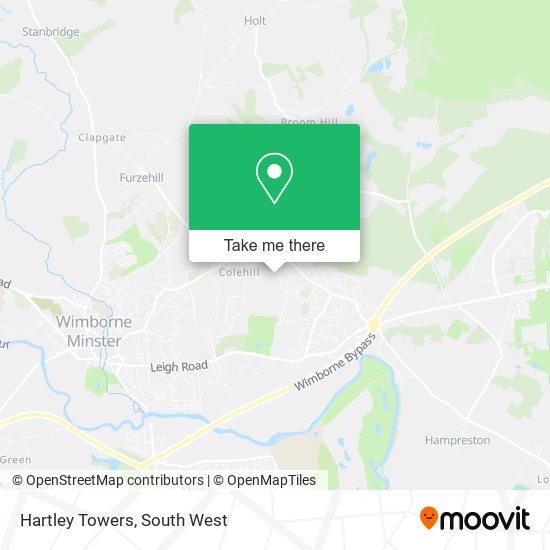 Hartley Towers map