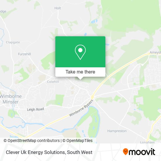Clever Uk Energy Solutions map