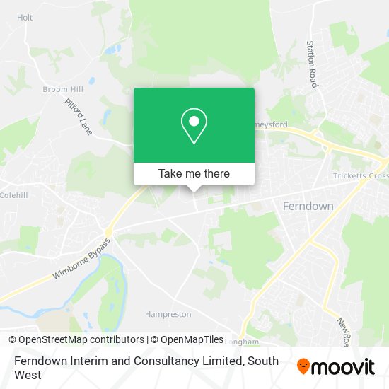 Ferndown Interim and Consultancy Limited map