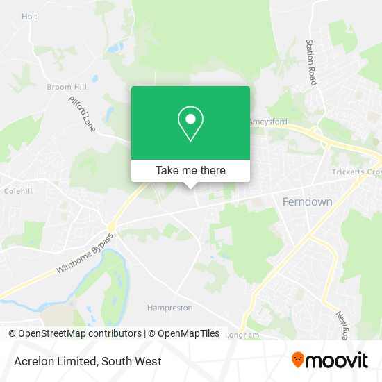 Acrelon Limited map