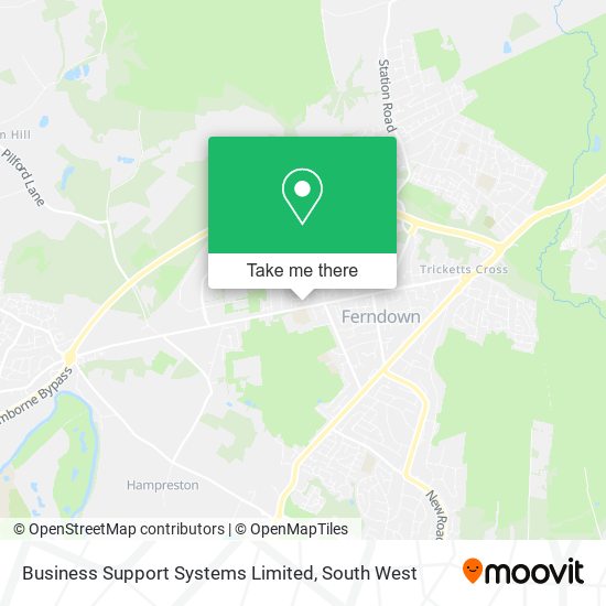 Business Support Systems Limited map