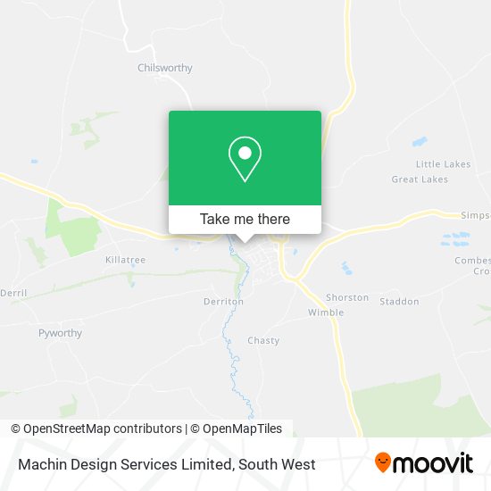 Machin Design Services Limited map