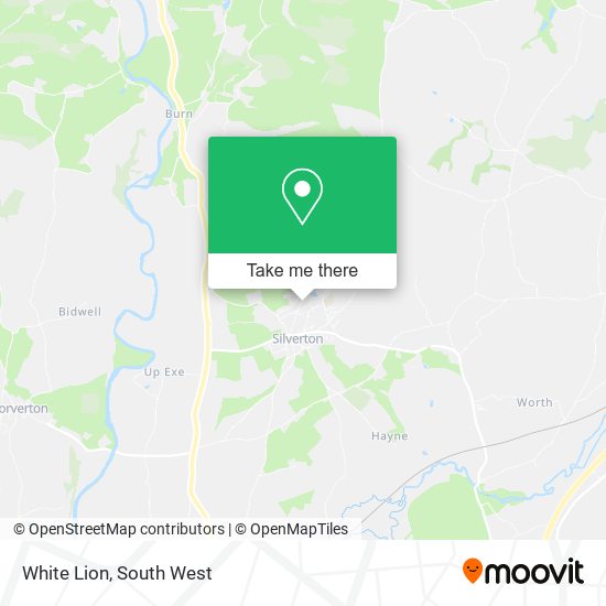 White Lion map