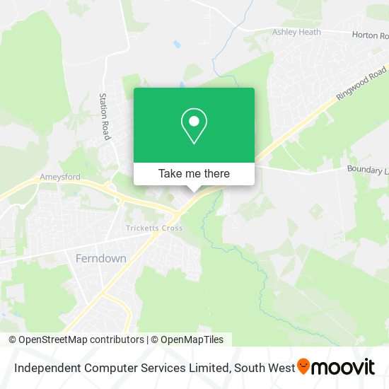 Independent Computer Services Limited map