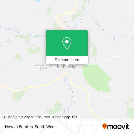 Howes Estates map