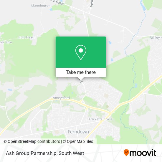 Ash Group Partnership map