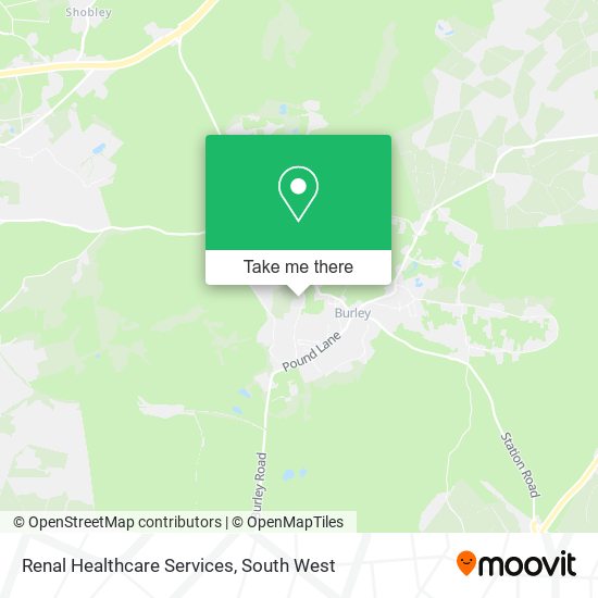 Renal Healthcare Services map