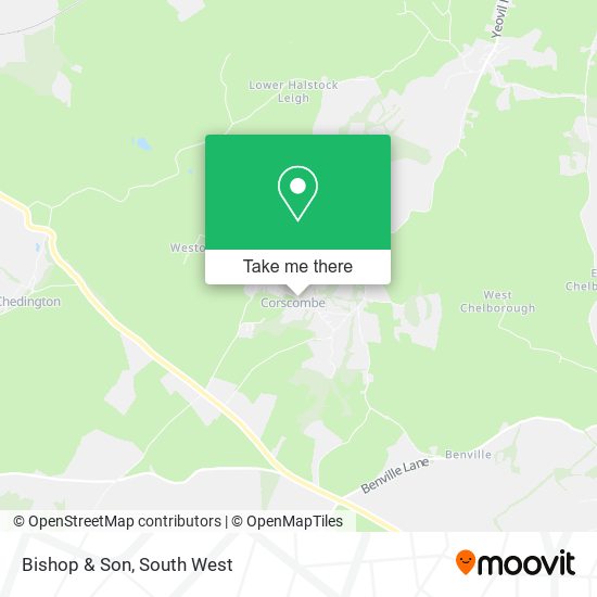 Bishop & Son map