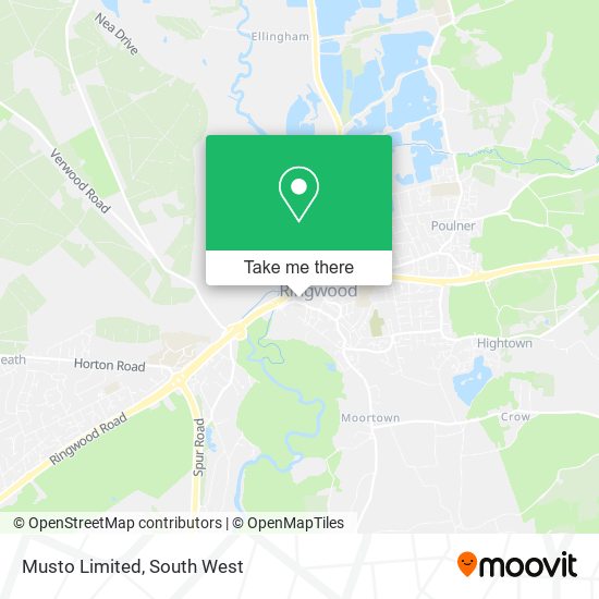 Musto Limited map