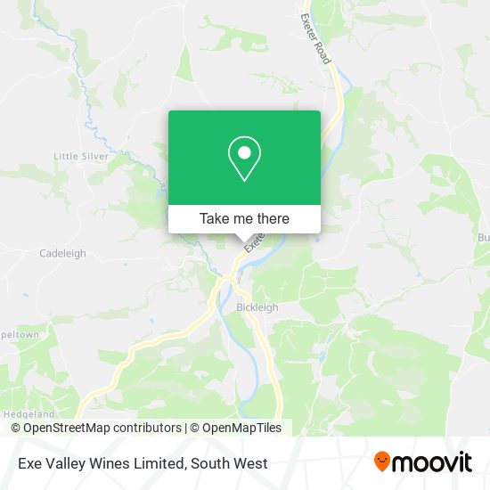 Exe Valley Wines Limited map