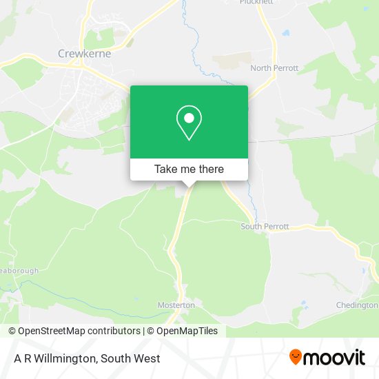 A R Willmington map