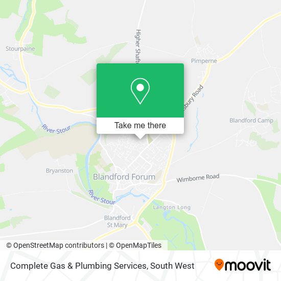 Complete Gas & Plumbing Services map