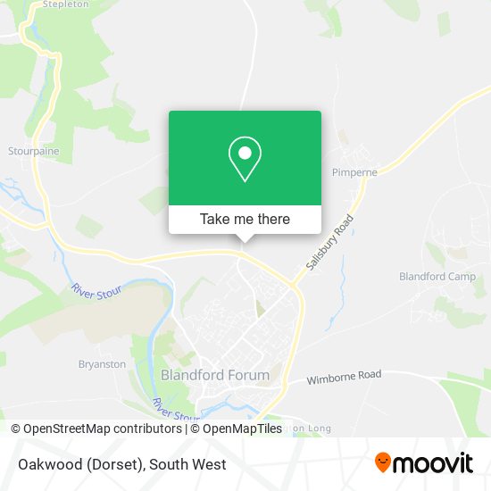Oakwood (Dorset) map