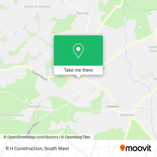 R H Construction map