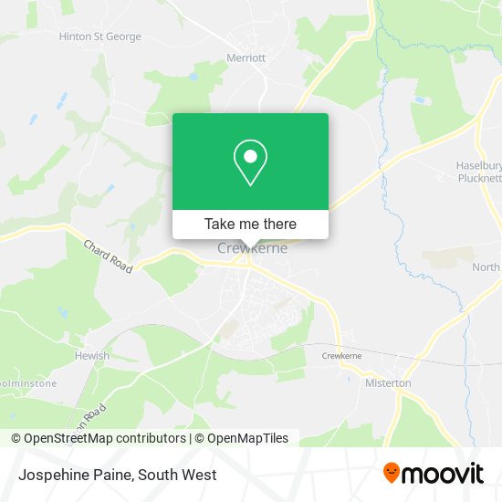 Jospehine Paine map