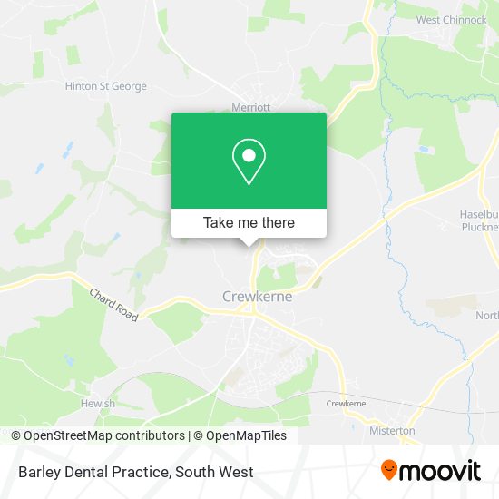 Barley Dental Practice map