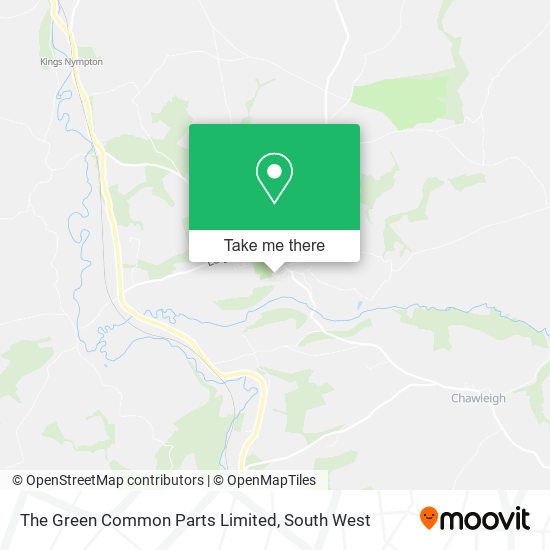 The Green Common Parts Limited map