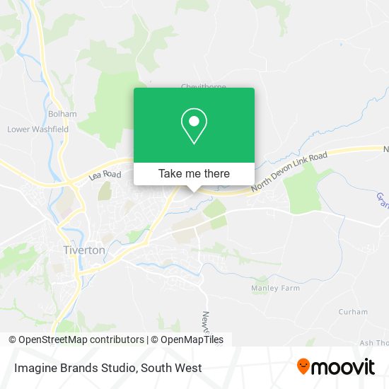 Imagine Brands Studio map