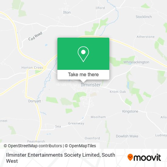 Ilminster Entertainments Society Limited map