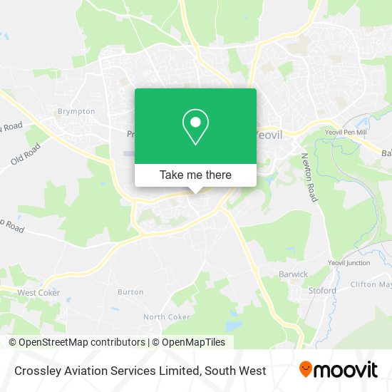 Crossley Aviation Services Limited map