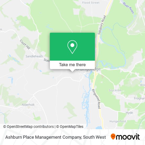 Ashburn Place Management Company map