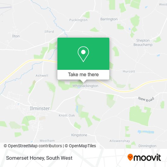 Somerset Honey map
