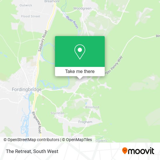 The Retreat map