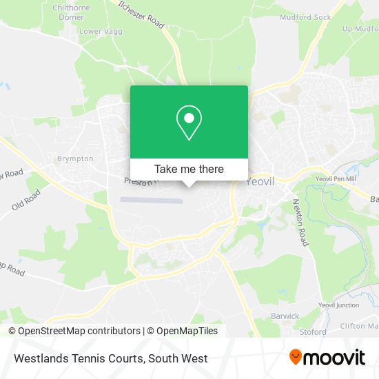 Westlands Tennis Courts map